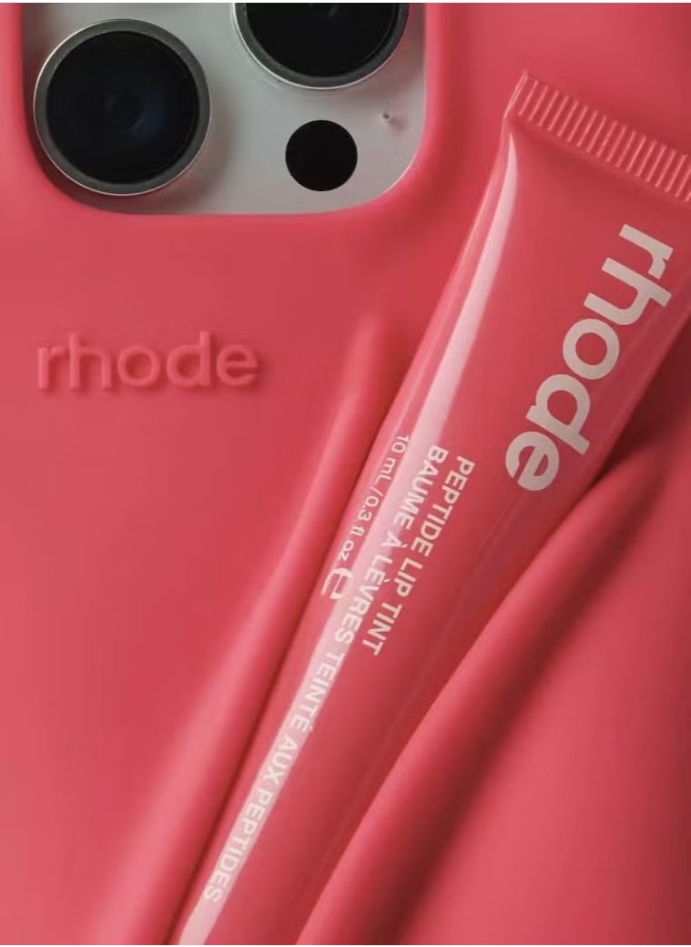 rhode - Silicone Lip Holder for Cell Phone, Lip Gloss Adhesive Sleeve for Phone, Lip Holder Stick-on Phone Case, Back Stick On Holder for iPhone Phones（GUAVA SPRITZ） - Image 1