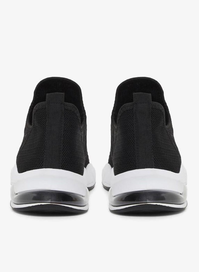 Styli Slip On Sneakers with Lace Up Detail - Image 4
