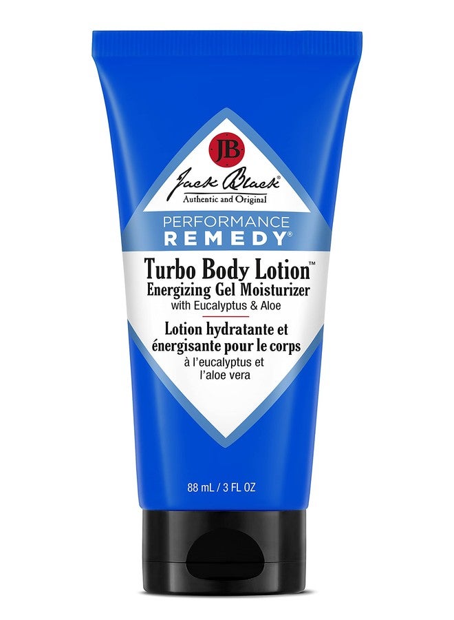 Jack Black Turbo Body Lotion Energizing Gel Moisturizer, 3 Fl Oz - Image 2