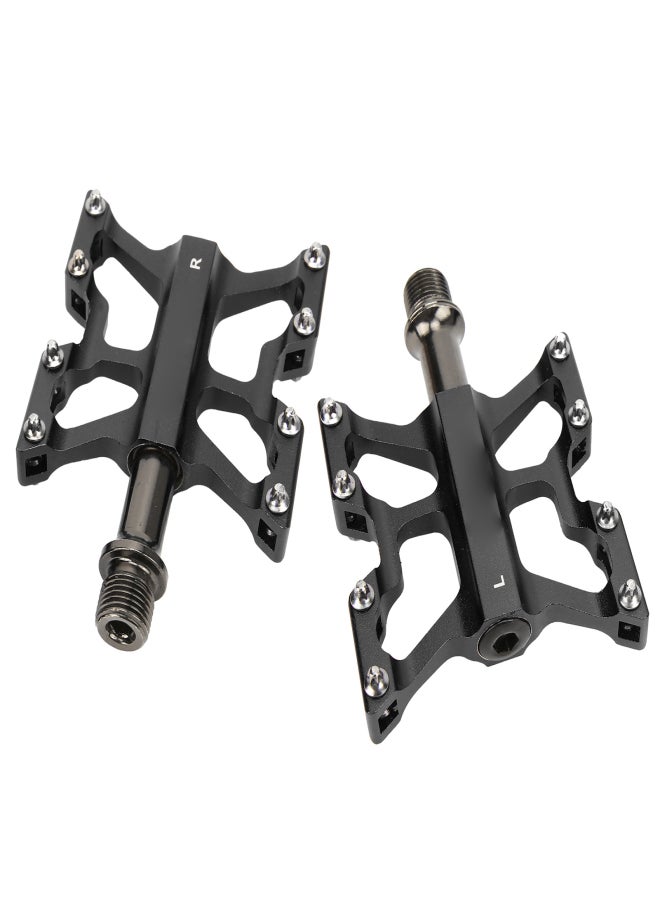 وايك دواسات دراجة WAKE بثلاث محامل مصنوعة من سبائك الألومنيوم CNC، دواسات متينة للدراجات الجبلية، لون أسود - Image 4