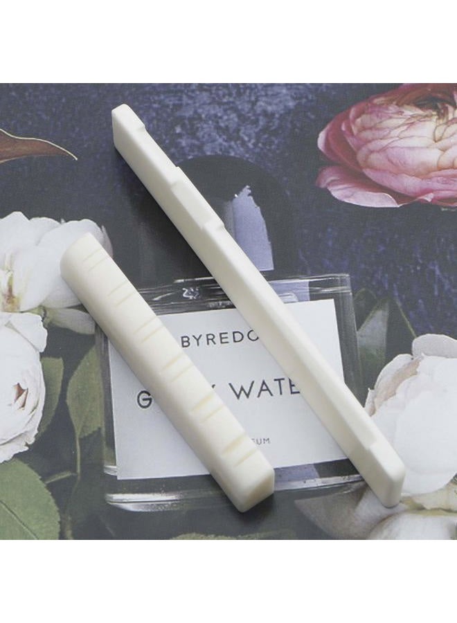 Swhmc Guitar bass pin&nut&saddle&endpin Ivory Bone Slotted Saddle Nut Acoustic Nut for 12 String e - Image 4
