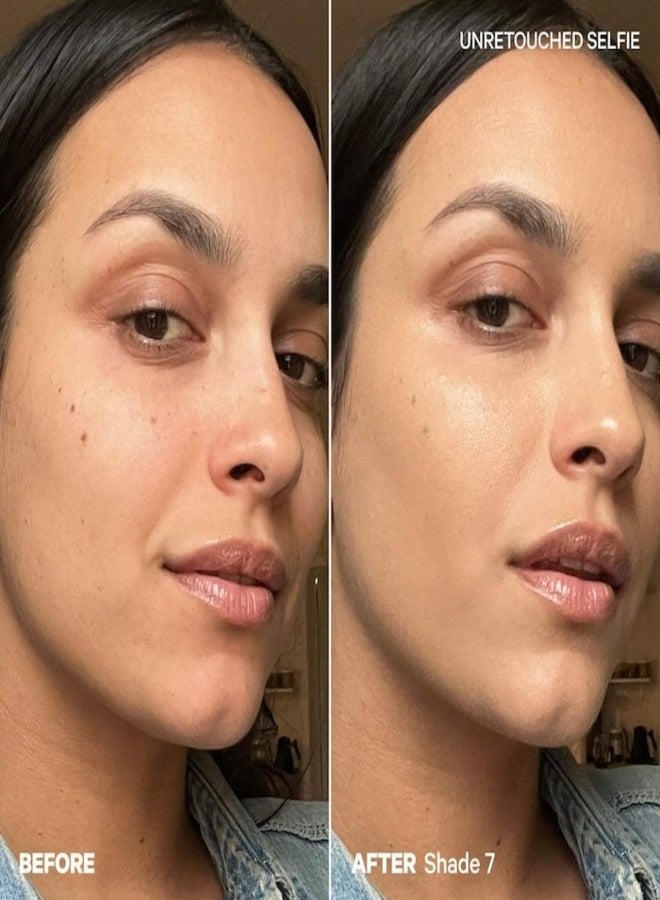 MILK MAKEUP Hydro Grip 12-Hour Hydrating Gel Skin Tint – Shade 7 - (Medium, Neutral) | Long-Wear, Buildable Coverage, Natural Dewy Finish, 35 ml - Image 4