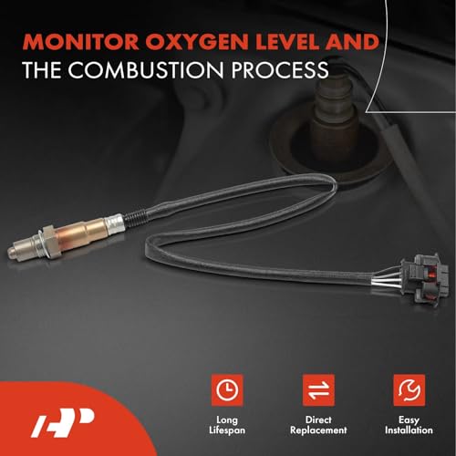 A-Premium O2 Oxygen Sensor Compatible with Chevrolet Cruze 2011-2015, Cruze Limited 2016, Sonic 2012-2018 & Saab 9-5 2010-2011, Upstream and Downstream, 2-PC Set, Replace# 55572215 - Image 2