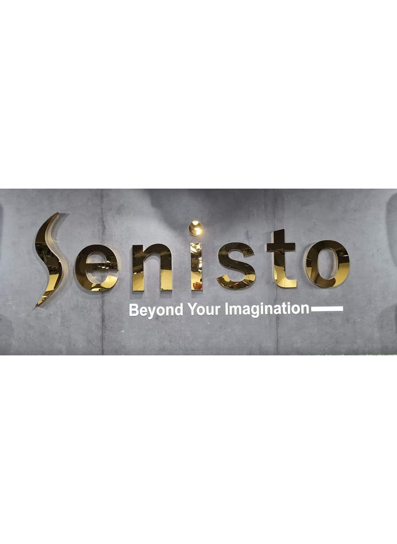 SENISTO SENISTO Ceramic Wall Mount Small Urinal Pot for GentsMaleBoysMen ToiletBathroomWashroom 13 X 13 X 17 INCH WHITE  - Image 4