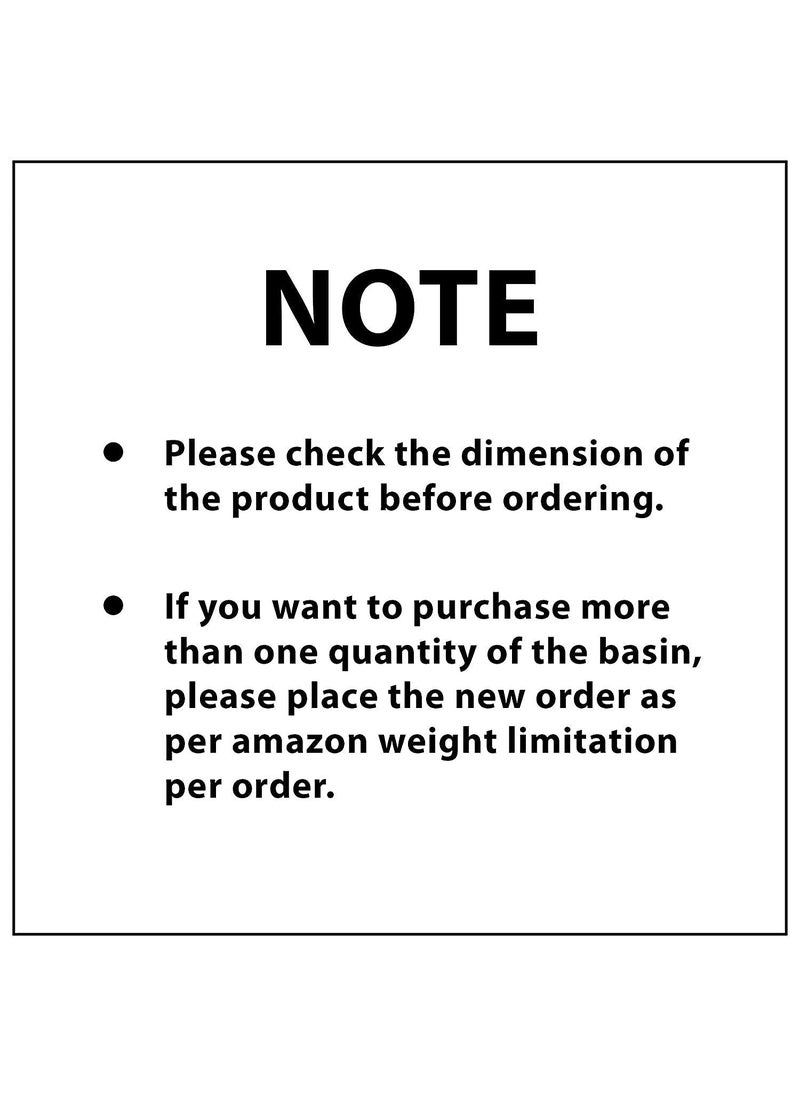 SENISTO SENISTO Ceramic Wall Mount Small Urinal Pot for GentsMaleBoysMen ToiletBathroomWashroom 13 X 13 X 17 INCH WHITE  - Image 5