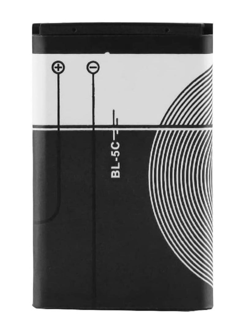 BL-5C Battery, BL5C Rechargeable Battery for Nokia Portable Radio with Current Protection 1 Pack - Image 1