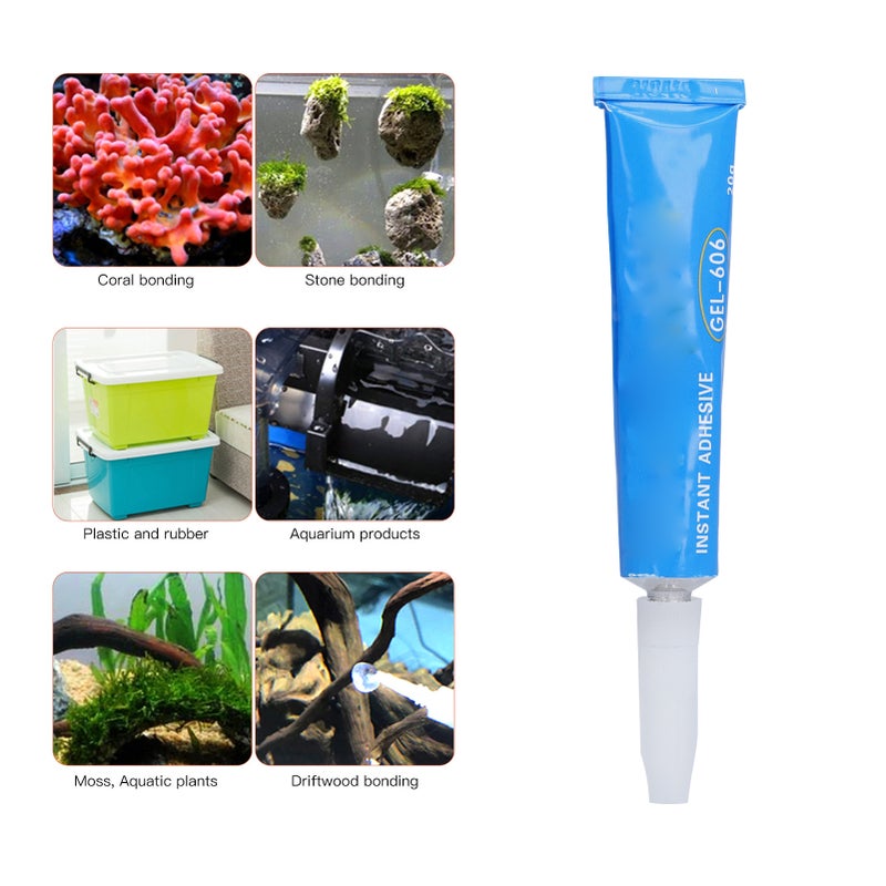 20G Aquarium Plants Glue Water Plants Grass Adhesive Glue for Aquarium Aquascape Landscaping - Image 3