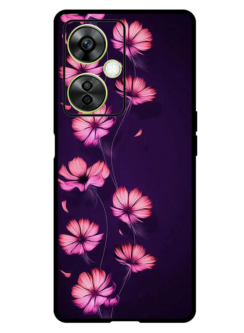 Theodor Protective Case Anti Scratch Shock Proof Bumper Cover For OnePlus Nord CE 3 Lite Smotth Flower - Image 1