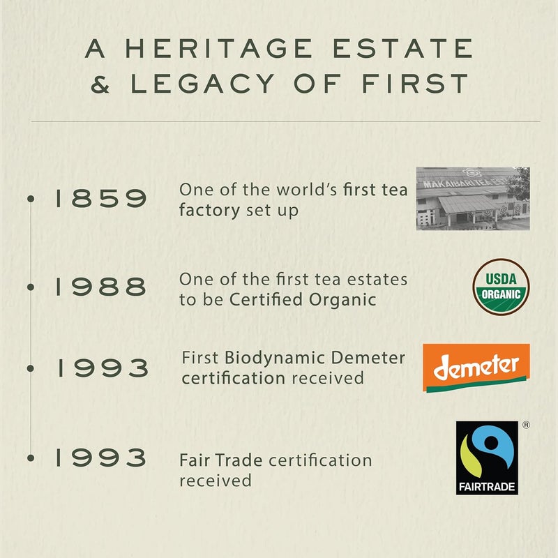 Makaibari Roasted Darjeeling Loose Leaf Black Tea - 100g Tin - Image 4