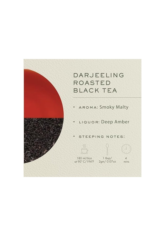 Makaibari Roasted Darjeeling Loose Leaf Black Tea - 100g Tin - Image 2