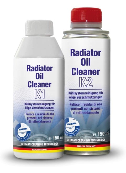 Autoprofi K1+K2 Radiator Oil Cleaner Kit 150 ml