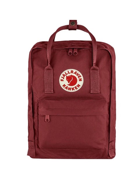 حقيبة ظهر فالجرافن كانكن الكلاسيكية الكاجوال 16 بوصة رمادي بورغندي أحمر