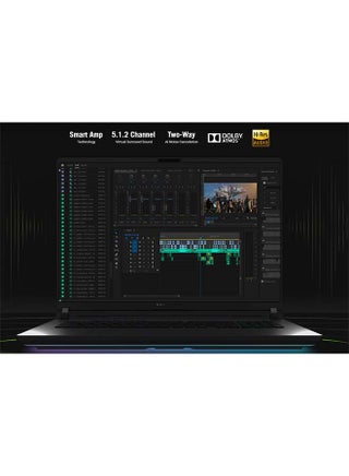 ROG Strix Laptop With 18 Inch WUXGA (1920x1200) Display 144Hz,Core Ultra 9-275HX Processor/32GB RAM DDR5/1TB SSD/16GB Nvidia GeForce 5080 Graphics/Windows 11 Home/ English/Arabic Volt Green - view 5