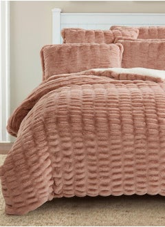 Family Bed quilt set Spanish fur 3 pieces size 220 x 240 cm model 1617 from Family Bed 