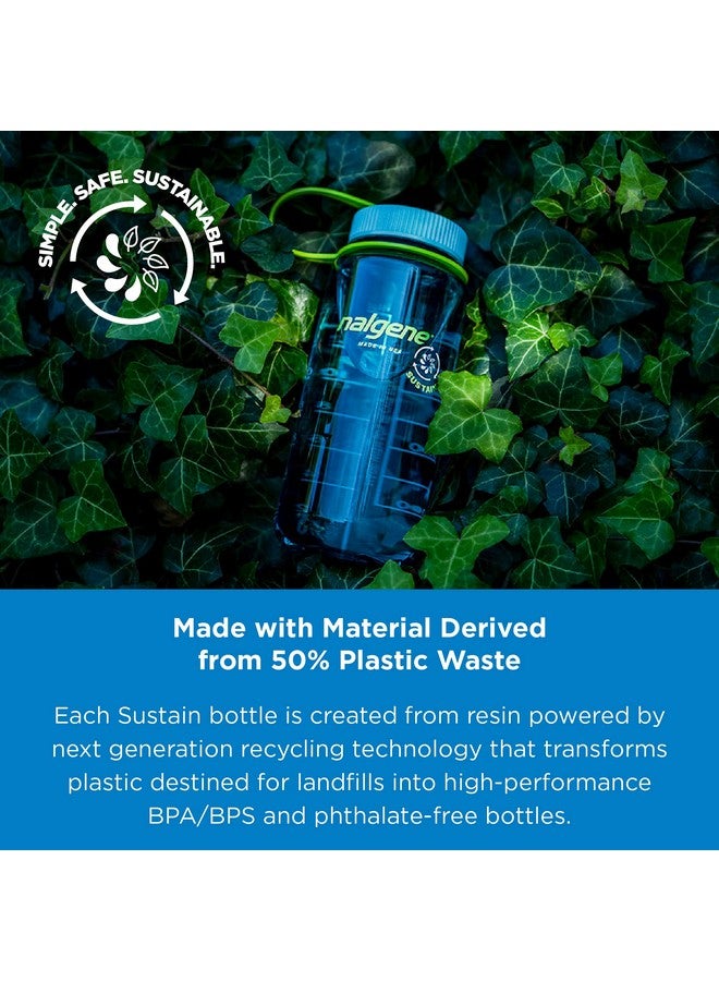 Nalgene Tritan Wide Mouth Bpafree Water Bottle Pear 33 Oz - Image 3