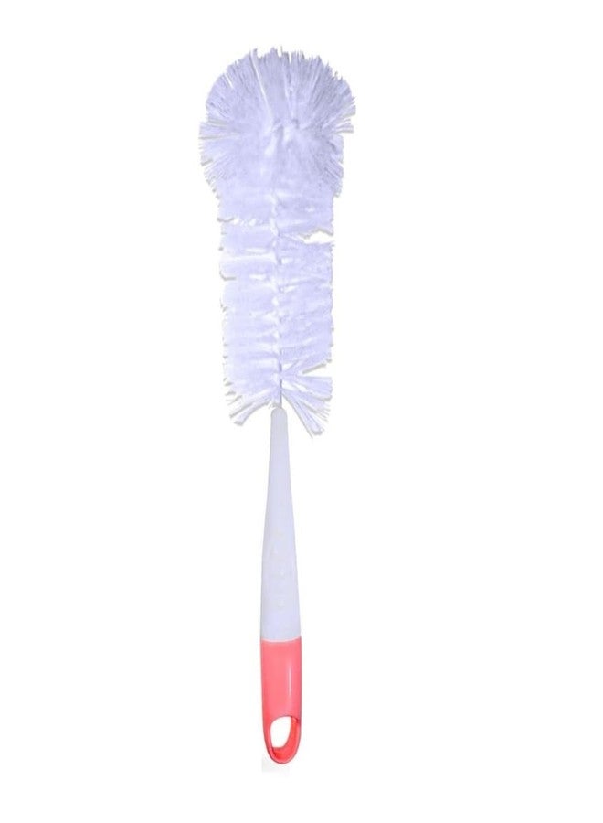 PGD Multiuse Hook Handle Easy Grip Thick Bristles Baby Bottle and Nipple Cleaning Brush Set for Regular & Wide Neck Bottles, Water Bottle, Containers, Glass Bottle, Vase and Home Kitchen Accessories - Image 2