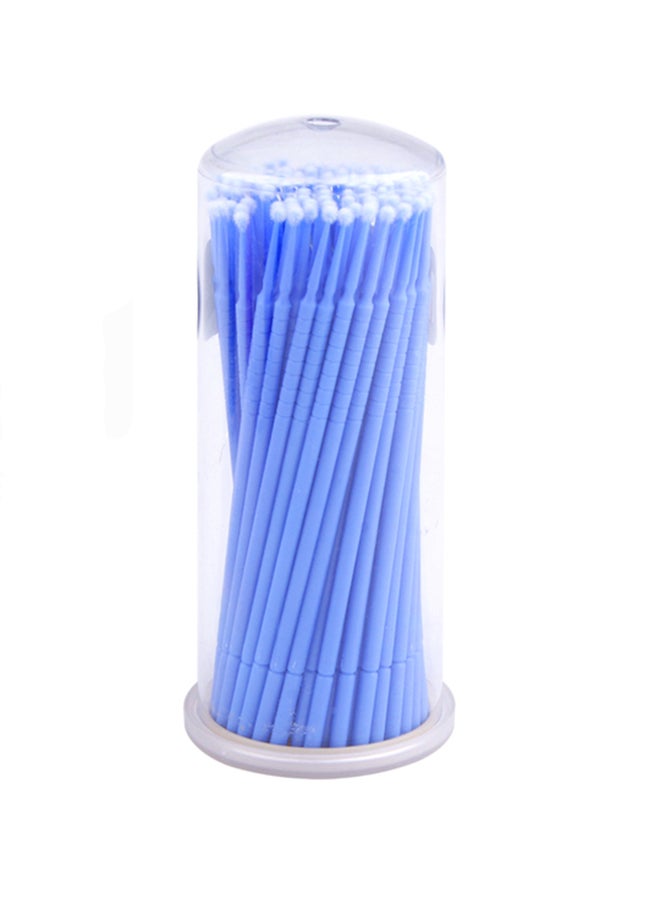 IOLITE Disposable Micro Brushes Applicators Cotton Swab For Eyelashes Extensions Grafting False Eyelashes Removing Cleaning Stick 100Pcs 25 Mm - Image 1