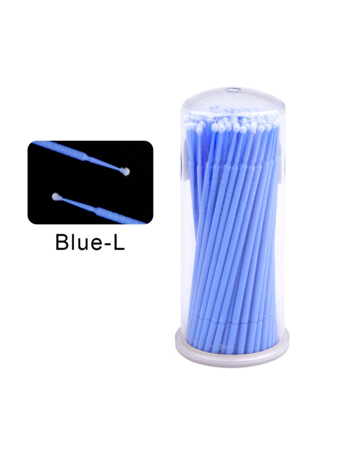 IOLITE Disposable Micro Brushes Applicators Cotton Swab For Eyelashes Extensions Grafting False Eyelashes Removing Cleaning Stick 100Pcs 25 Mm - Image 2