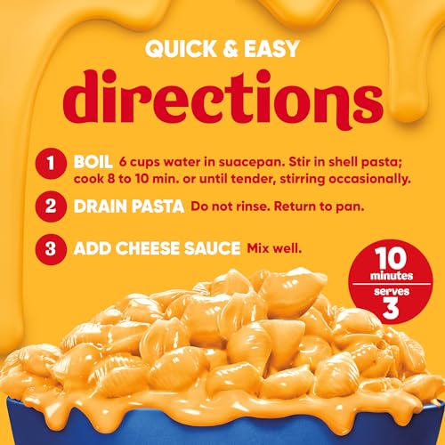 Velveeta Shells & Cheese Original Shell Pasta & Cheese Sauce, 12 oz. Box - Image 3