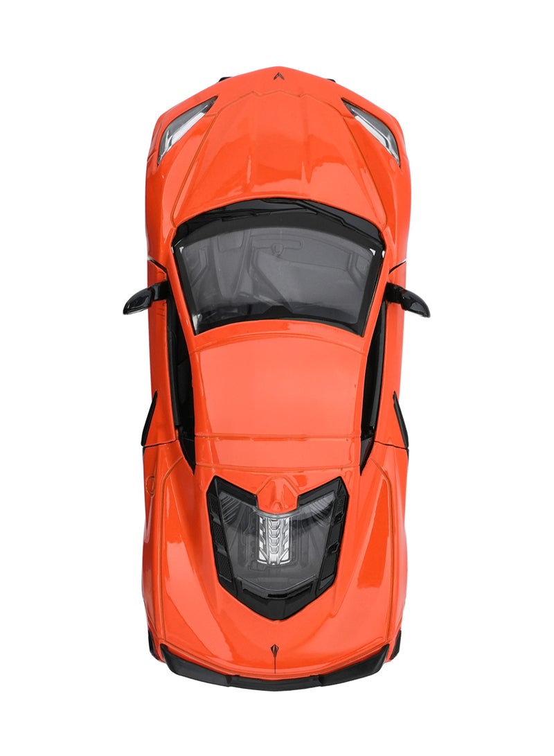 MOTORMAX 2020 Chevrolet Corvette C8 Die-Cast Model Car 1:24 Scale | Officially Licensed Mid-Engine Supercar Collectible | Opening Doors, Detailed Interior & Free-Wheeling Die-Cast Toy - Image 3