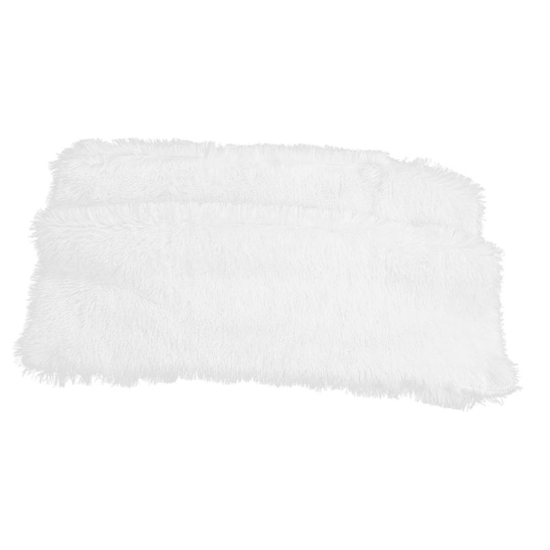 White Warm Cashmere Pet Blanket Mat Soft Cozy Cushion For Dogs Cats Lightweight Bed Indoor Outdoor Use - Image 2