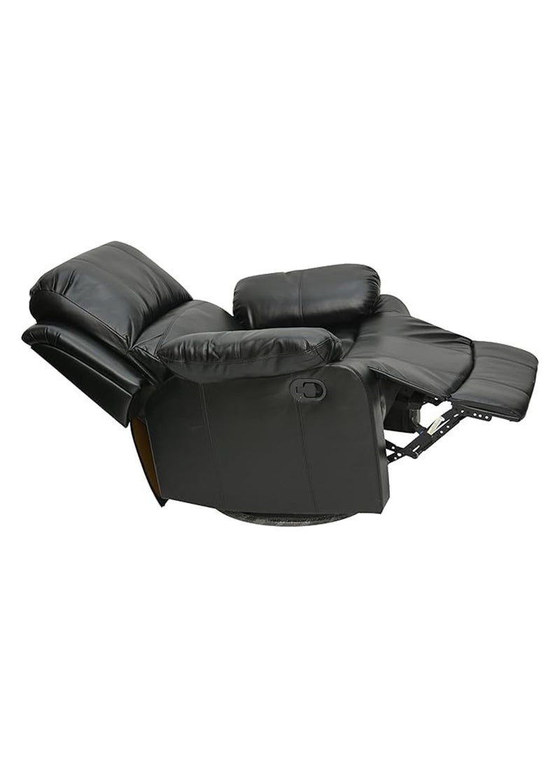 Generic - Empire Furniture Modern Executive Recliner Chair, 360° Swivel & Rocking Recliner Sofa, Black - Image 1