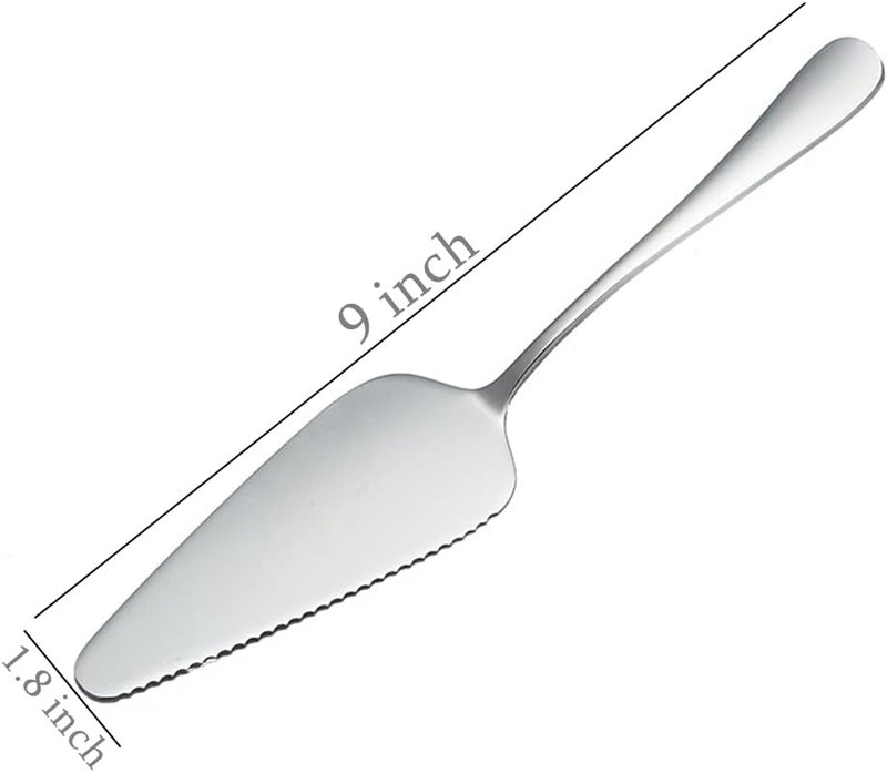 Stainless steel cutlery, cake spatula 10-piece set - Image 4