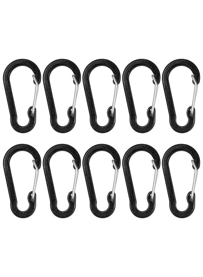 Generic Carabiner Clips Mini Aluminum Alloy Keychain Carabiner Clip D Rings for Camping Hiking Fishing Backpacking  - Image 5