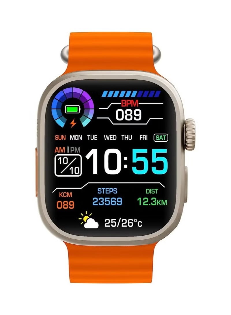 vesus T800 Ultra Smart Watch Ultra Series8 NFC Smartwatch Call Waterproof Wireless Charging Fitness  - Image 2