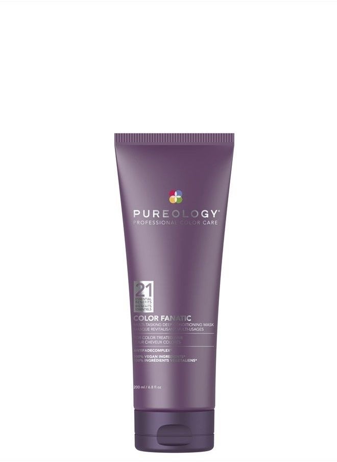 PUREOLOGY Color Fanatic Instant Deep-Conditioning Hair Mask | Restore & Strengthen | Maintain Beautiful Color | Vegan, 6.8 Fl Oz (Pack of 1)  - Image 1