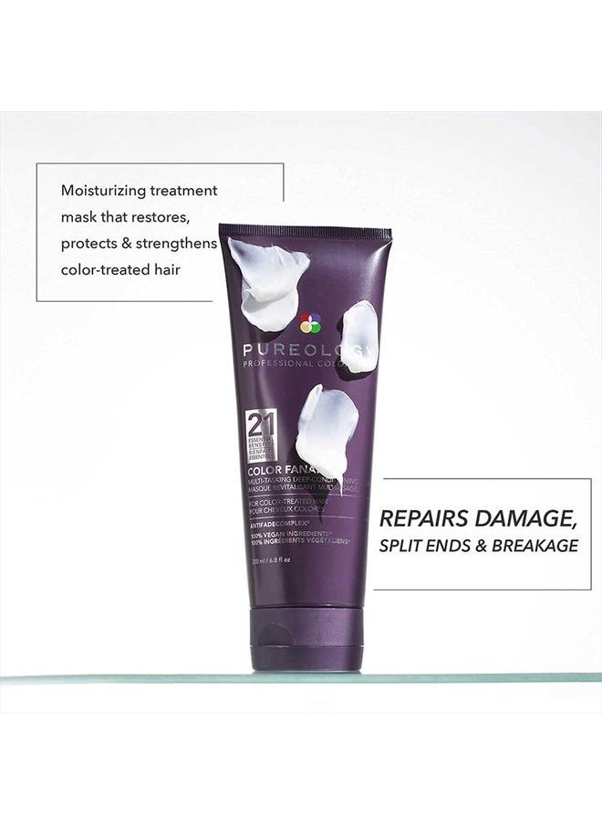 PUREOLOGY Color Fanatic Instant Deep-Conditioning Hair Mask | Restore & Strengthen | Maintain Beautiful Color | Vegan, 6.8 Fl Oz (Pack of 1)  - Image 2