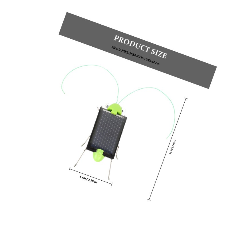 Solar Powered Toy Lifelike Shape Toy For Kids Science Experiment Project - Image 5
