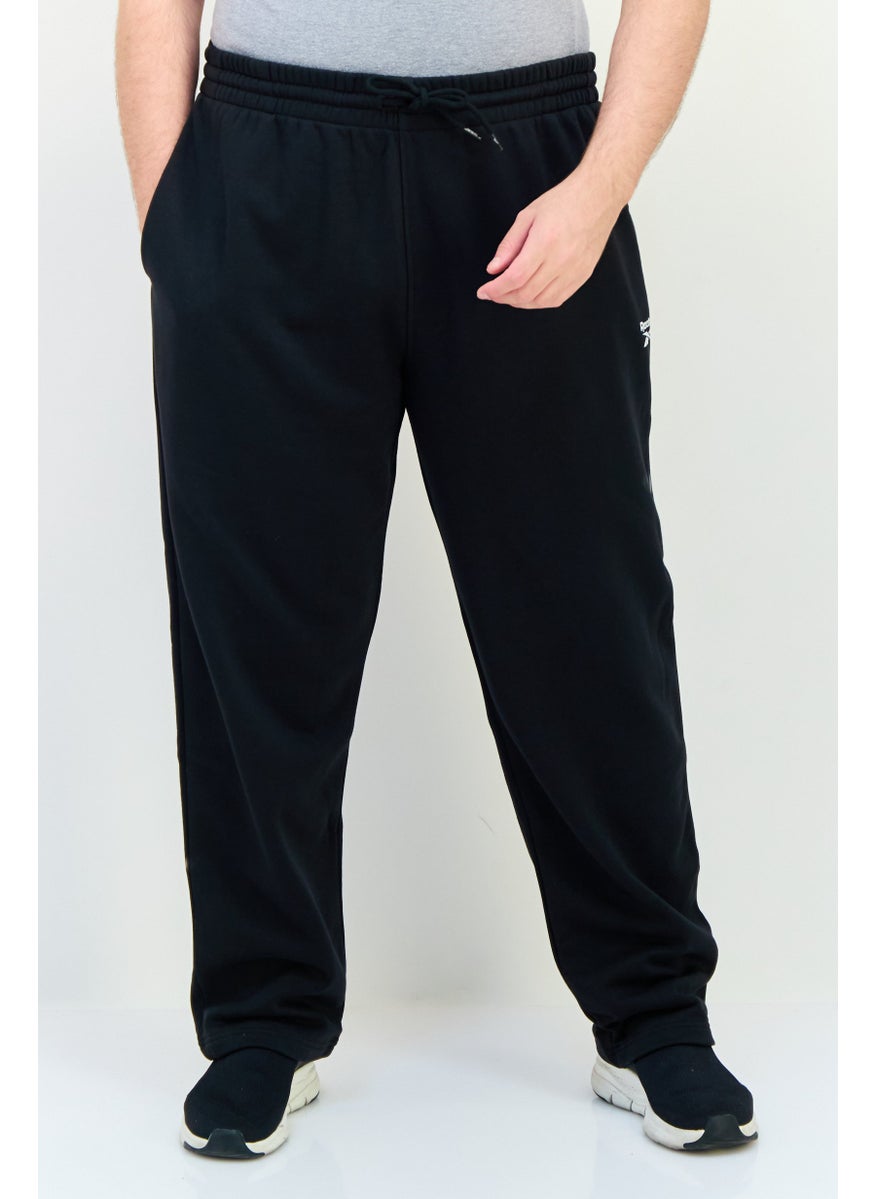 Reebok Men Sportswear Fit Running Sweatpants, Black  - Image 1