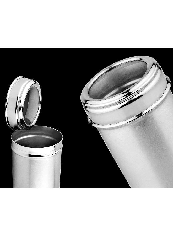 BLACKSTONE Stainless Steel Canisters Container Storage Jar Spice Jar Top See Through 1.8Ltr  - Image 4
