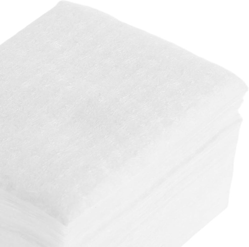 CHILDWEET 800pcs Thick Non-Woven Cotton Makeup Pads 5×6cm Square Face Cleansing Remover for Eyelash Extension and Nail Polish Removal - Image 3
