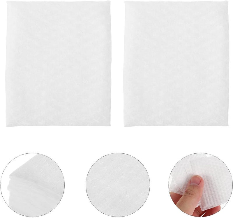 CHILDWEET 800pcs Thick Non-Woven Cotton Makeup Pads 5×6cm Square Face Cleansing Remover for Eyelash Extension and Nail Polish Removal - Image 4
