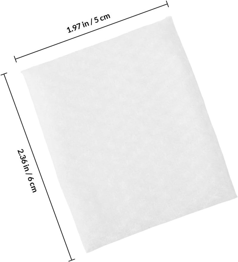 CHILDWEET 800pcs Thick Non-Woven Cotton Makeup Pads 5×6cm Square Face Cleansing Remover for Eyelash Extension and Nail Polish Removal - Image 2