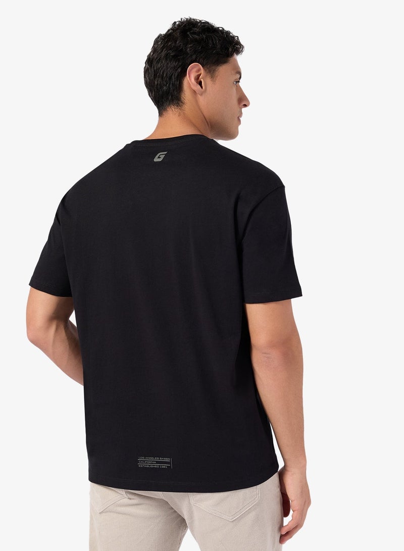 GUESS Azha Crew Neck Over T-Shirt - Image 2