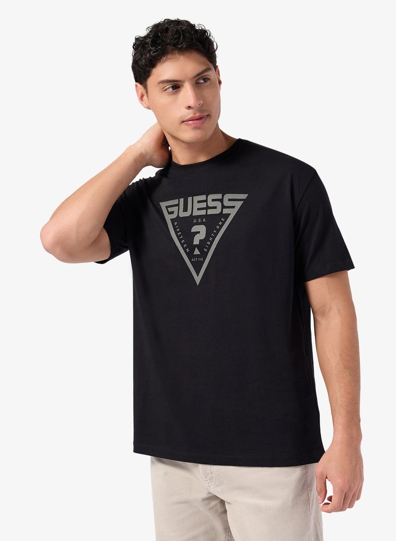 GUESS Azha Crew Neck Over T-Shirt - Image 1