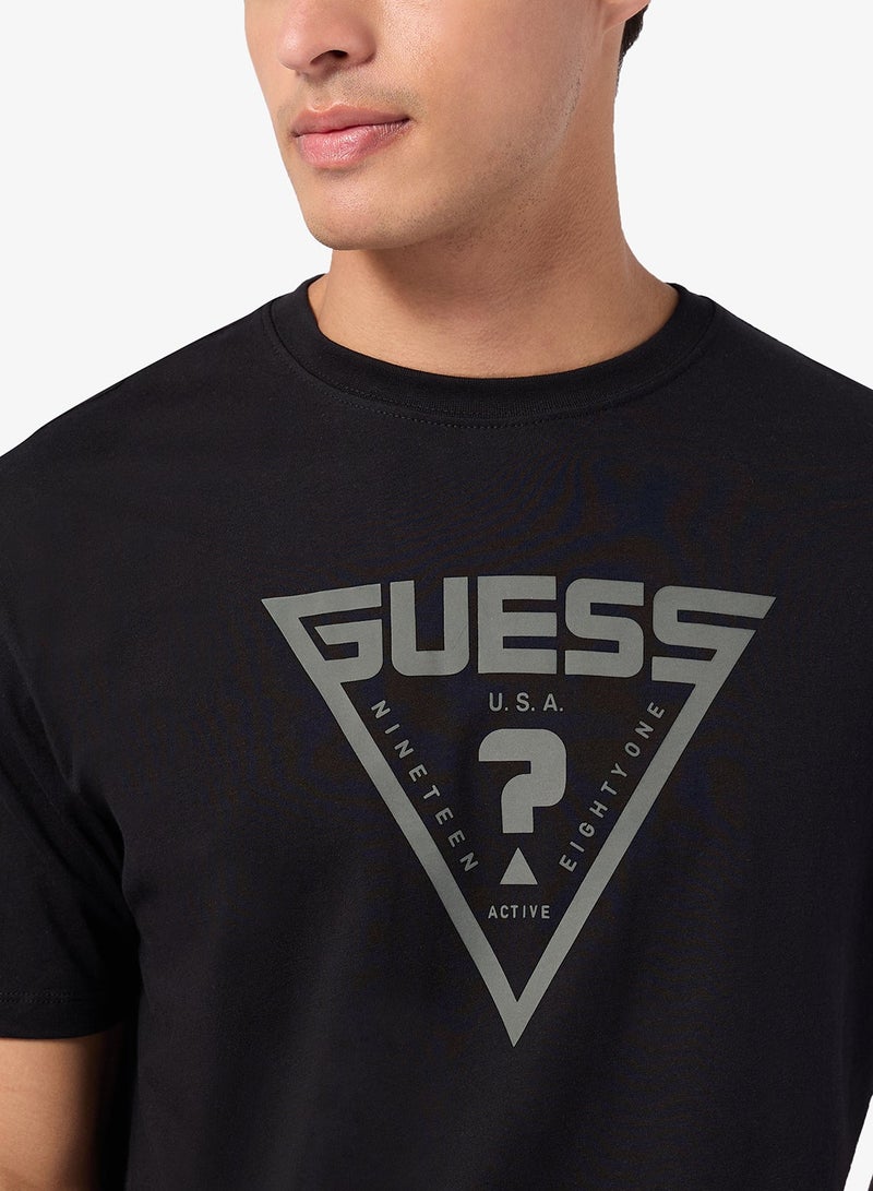 GUESS Azha Crew Neck Over T-Shirt - Image 3