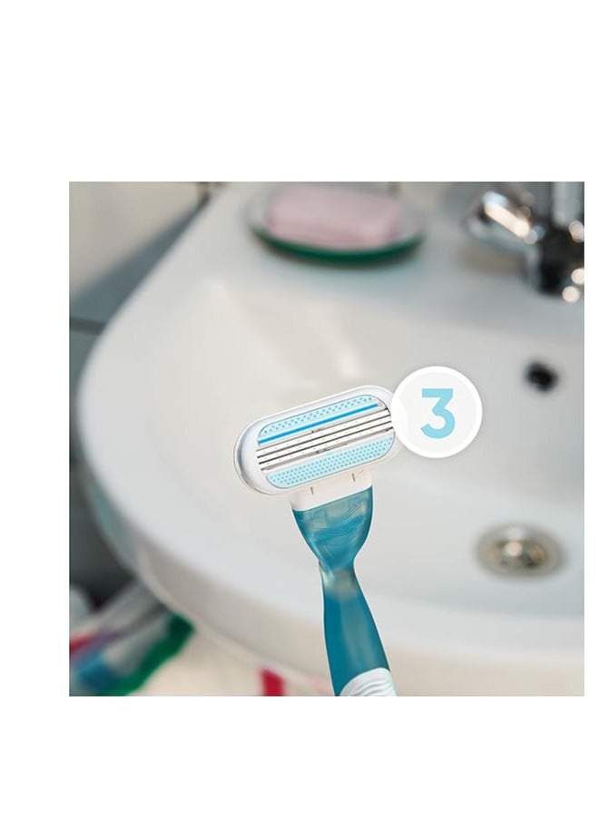 Gillette Venus Smooth Women's Shaver with 2 Razor  with Protective Pad - Image 2