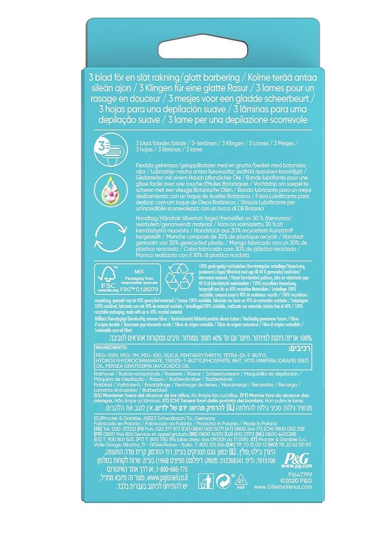 Gillette Venus Smooth Women's Shaver with 2 Razor  with Protective Pad - Image 4