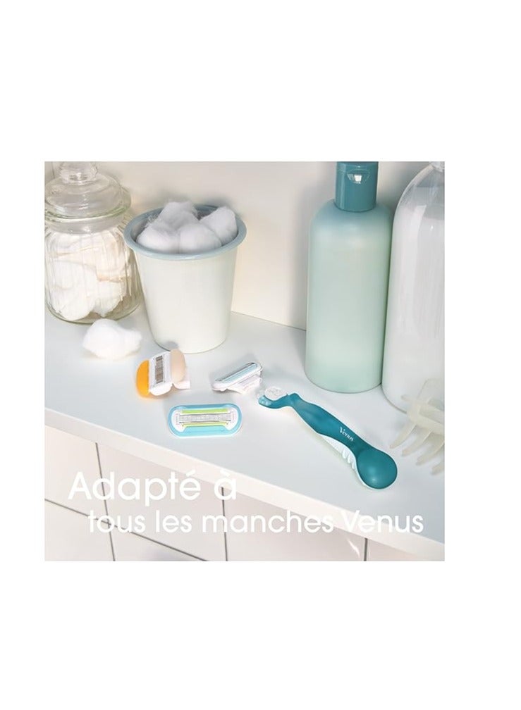 Gillette Venus Smooth Women's Shaver with 2 Razor  with Protective Pad - Image 5