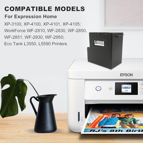 YOUEXPERT C9344 Ink Maintenance Box Compatible with Expression Home XP-4100 XP-4105, Workforce WF-2830 WF-2850 All-in-One Printer (1 Pack) - Image 2