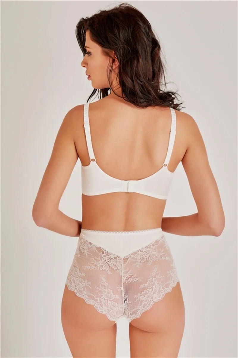 ماجيك فورم 6689 - Lace Hollow Out Minimizer Bra