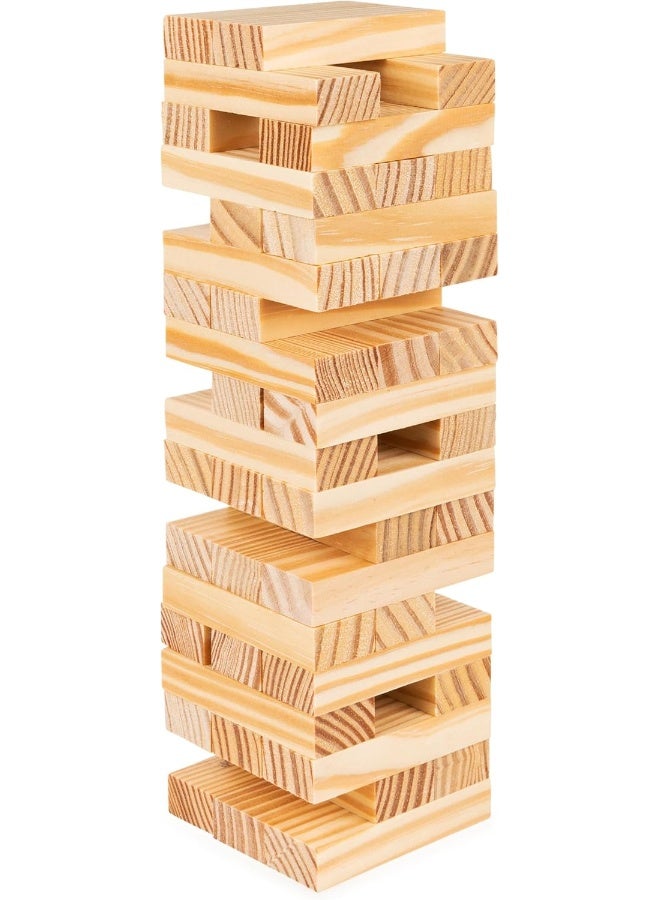 Spin Master Games Classic Wood Tumbling Even Tower in Shoe Box - Image 1
