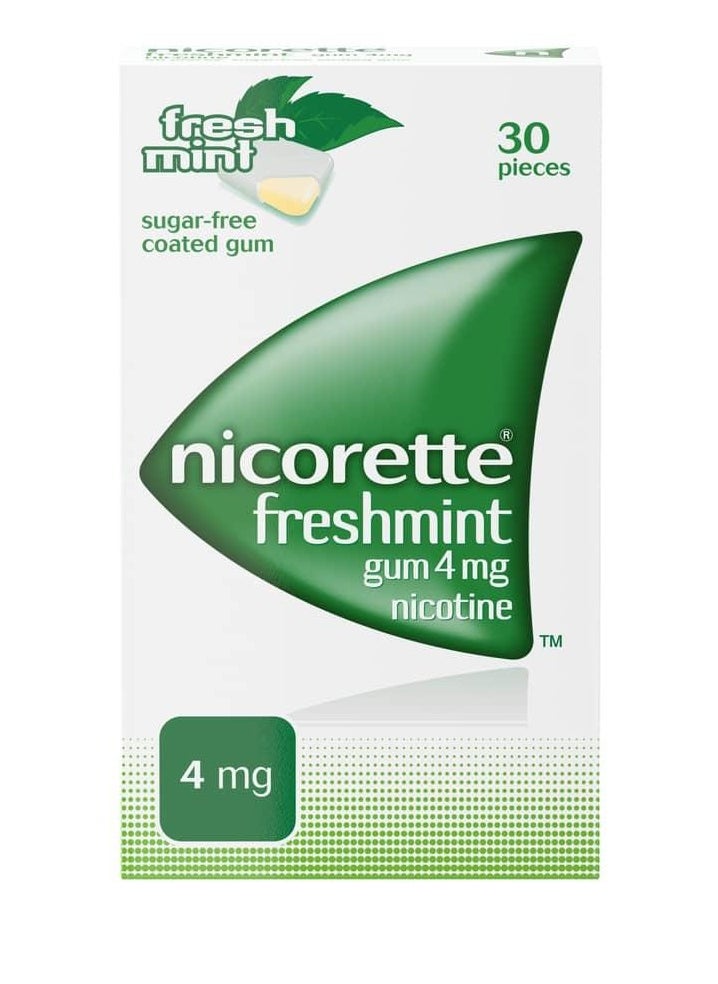 nicorette - Gum Freshmint 4 Mg 30'S - Image 1