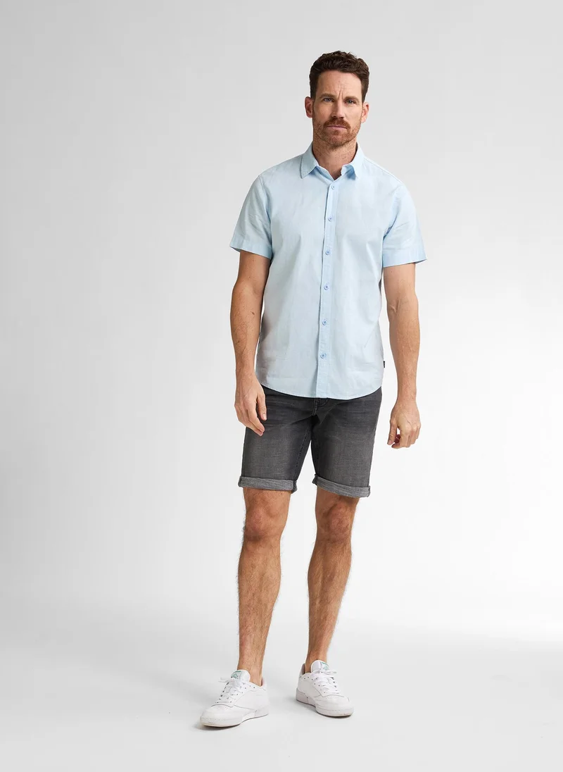Petrol Industries Men Shirt Short Sleeve Uni