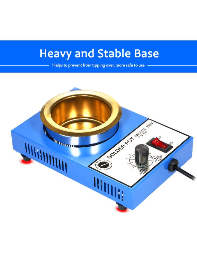 NIBEMINENT Compact Mini Stainless Steel Solder Pot Multicolour 80millimeter - Image 3