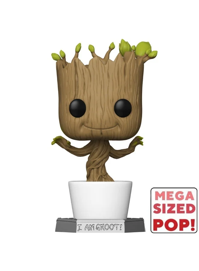 فانكو Mega Sized! Marvel: Guardian of the Galaxy - Dancing Groot, 18 Inches, Collectible Vinyl Figures - Gift Idea - Official Merchandise - Toys for Kids & Adults - Model Figure for Collectors and Display